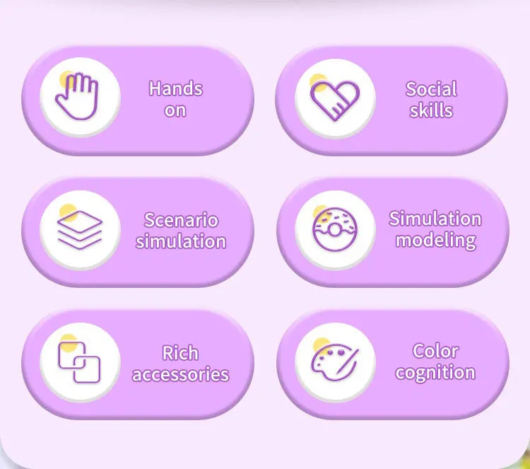 Kids Tea/Pastry Set Toy Simulation Pretend Play Food Playset for Children Montessori Toddler Children Gift Kitchen Girl.