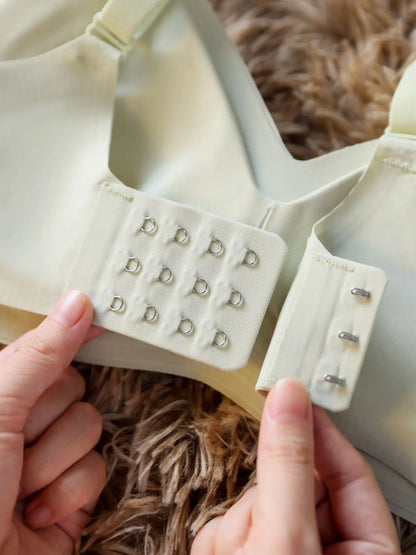 Small breast seamless bra Women's small breast push-up comfortable non-underwire soft support closed breast bra