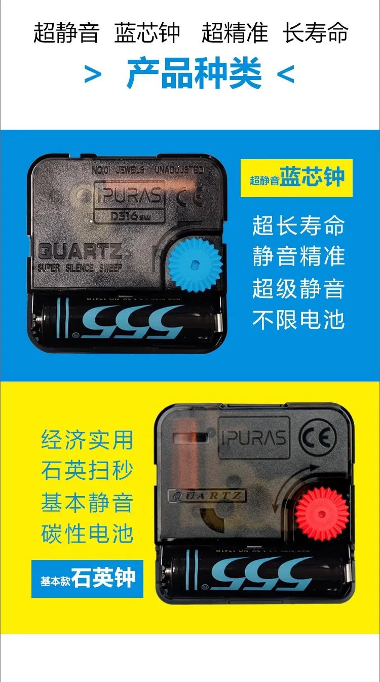 2025, neue 10/12/14 Zoll Temperatur und Luftfeuchtigkeit, elektronischer Kalender, multifunktionale Wanduhr, Dual-Display, stummgeschaltete Quarzuhren