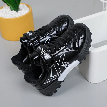 Soccer Cleats for Kids 2024 New Children Football Cleats Fashion Firm Ground Soccer Shoes.
