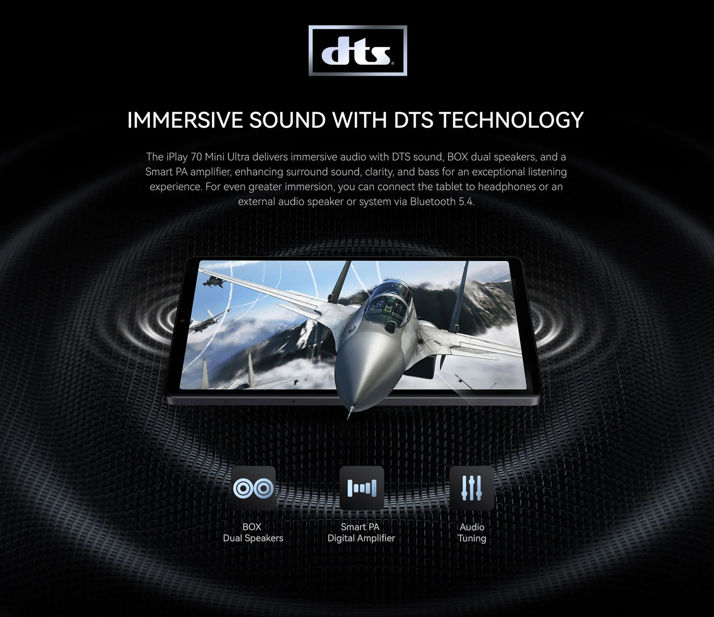 ALLDOCUBE iPlay 70 mini Ultra Gaming Tablet 8.8'' 2.5K 144Hz Snapdragon 7+Gen3 20GB（12+8 Virtual）RAM 256GB ROM 7300mAh Android14