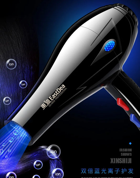With 5 Gifts Hair Dryer 1800W Powerful Hair Dryer Fast Heating Hot And Cold Adjustment Air Blow Dryer with Air Collecting.