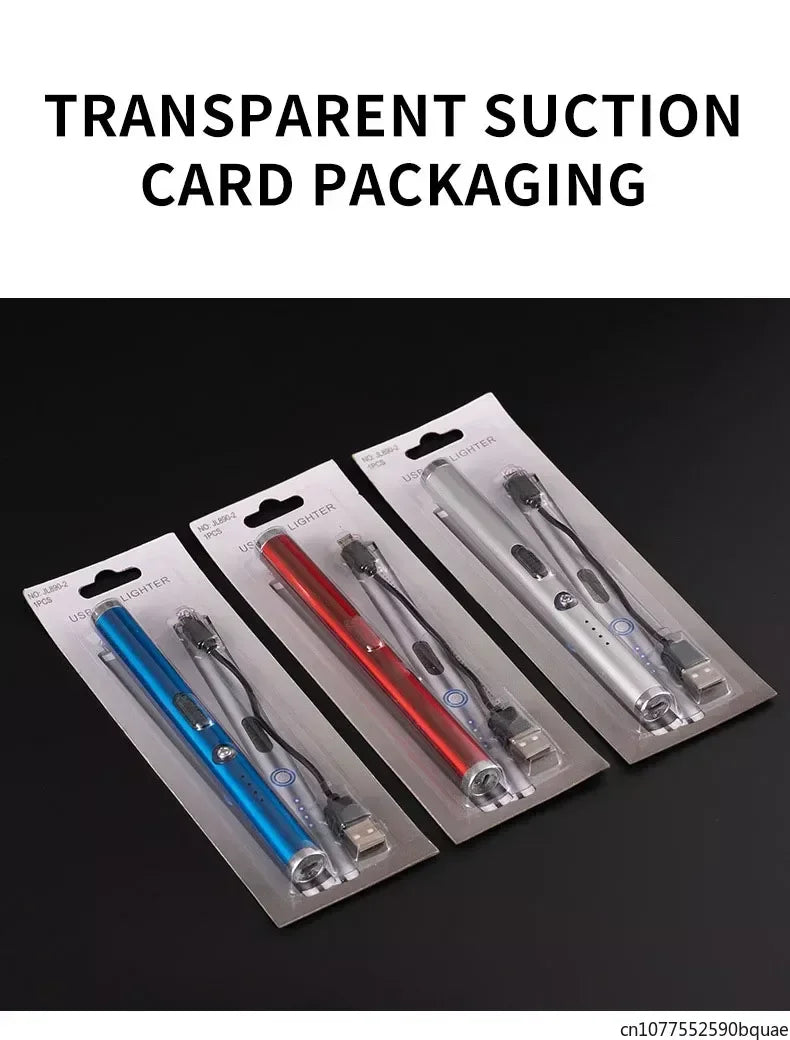 Outdoor Portable Pulse Ignition Gun, Gas Stove Candle BBQ Cooking Kitchen Double Arc Lighter, USB Electronic Lighter.