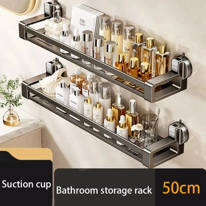 Saugnapf Schnalle Haushalt Badezimmer Dusche Gel Lagerung Rack Wc Waschraum Ohne Stanzen Wand-montiert Lagerung Korb