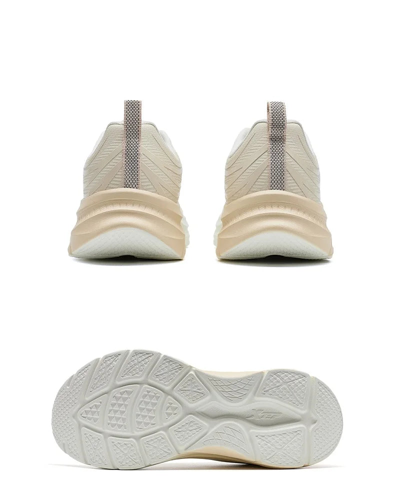 Xtep 299 Leather Running Streamline For Women 2024 Winter Running Shoes Leisure Training Sneaker(Suggest 1 size up) 876418110021