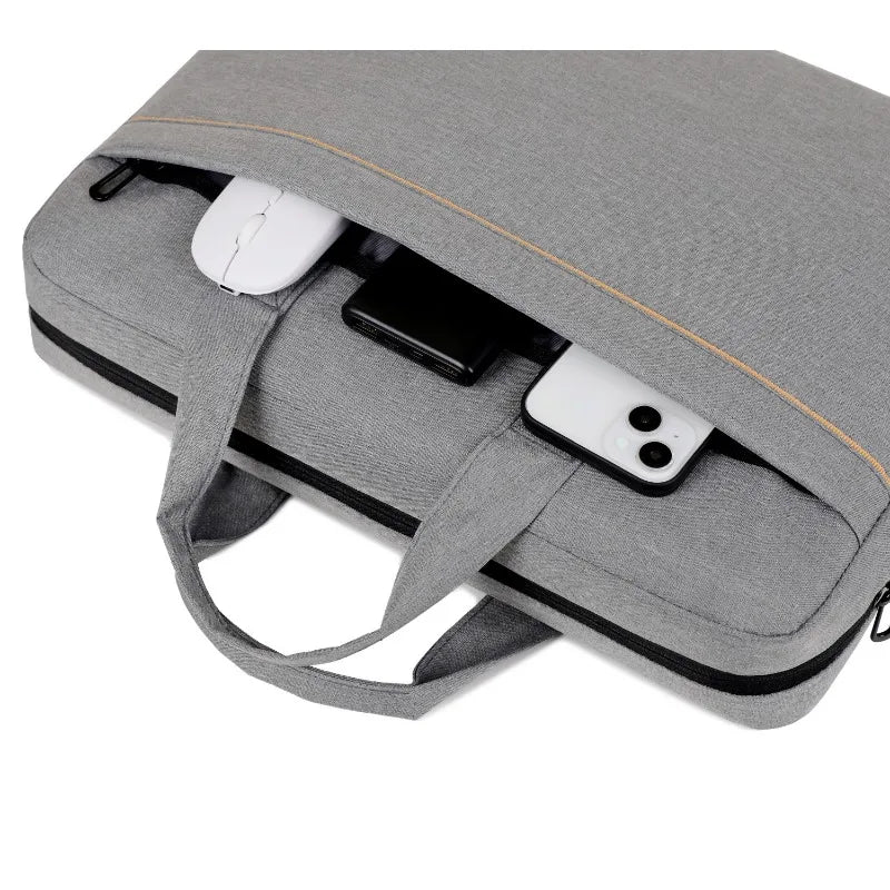 Durable 15-16inch Laptop Handbag Sleeve Case Notebook Cover Pouch Shoulder Bag for Lenovo HP Dell Asus Samsung.