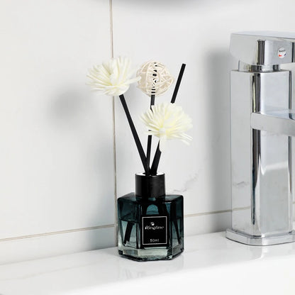 50ml Natural Essential Oils Air Freshener Romantic Aromatherapy Kits Gift Box Lavender Bergamot For Diffuser Home Bedroom Office.