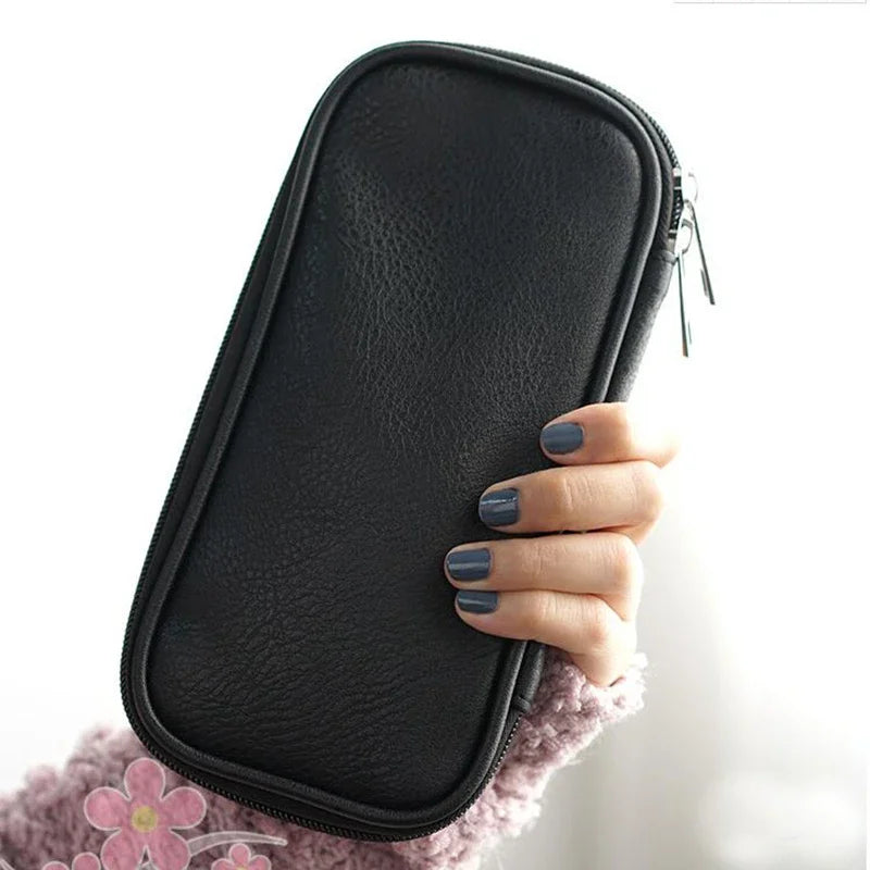 Women Foldable Makeup Brush Bag Organizer Female Travel Cosmetic Toiletry Case for Beauty Tools Wash Accessories Pouch.