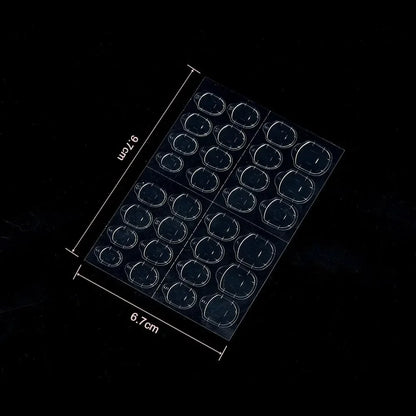 6000PCS Stick Nail Jelly Double-sided Adhesive Transparent Traceless Nail Glue Invisible Wear Nail Sheet Adhesive DIY Tools.