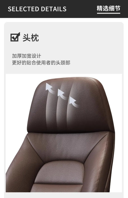 Luxury Comfy Office Chair Leather Executive Durable Conference Office Chair Computer Modern Chaise De Bureaux Office Furniture