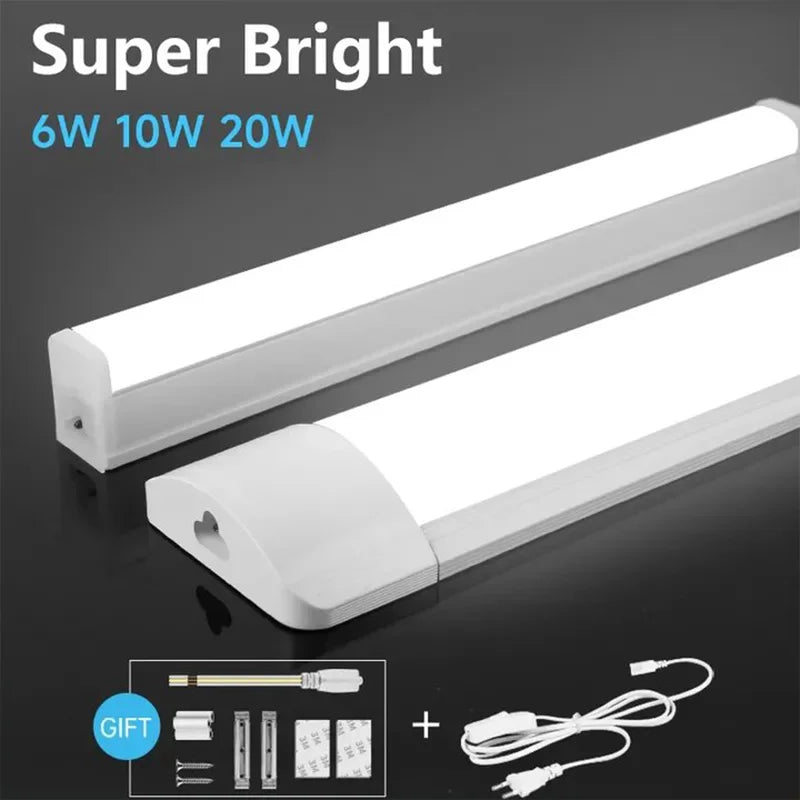 Super Helle Küche Licht Unter Schrank Lichter 20W 10W 6W Led-leuchten Für Küche 220V 110V Küche Beleuchtung Led Rohr Licht.