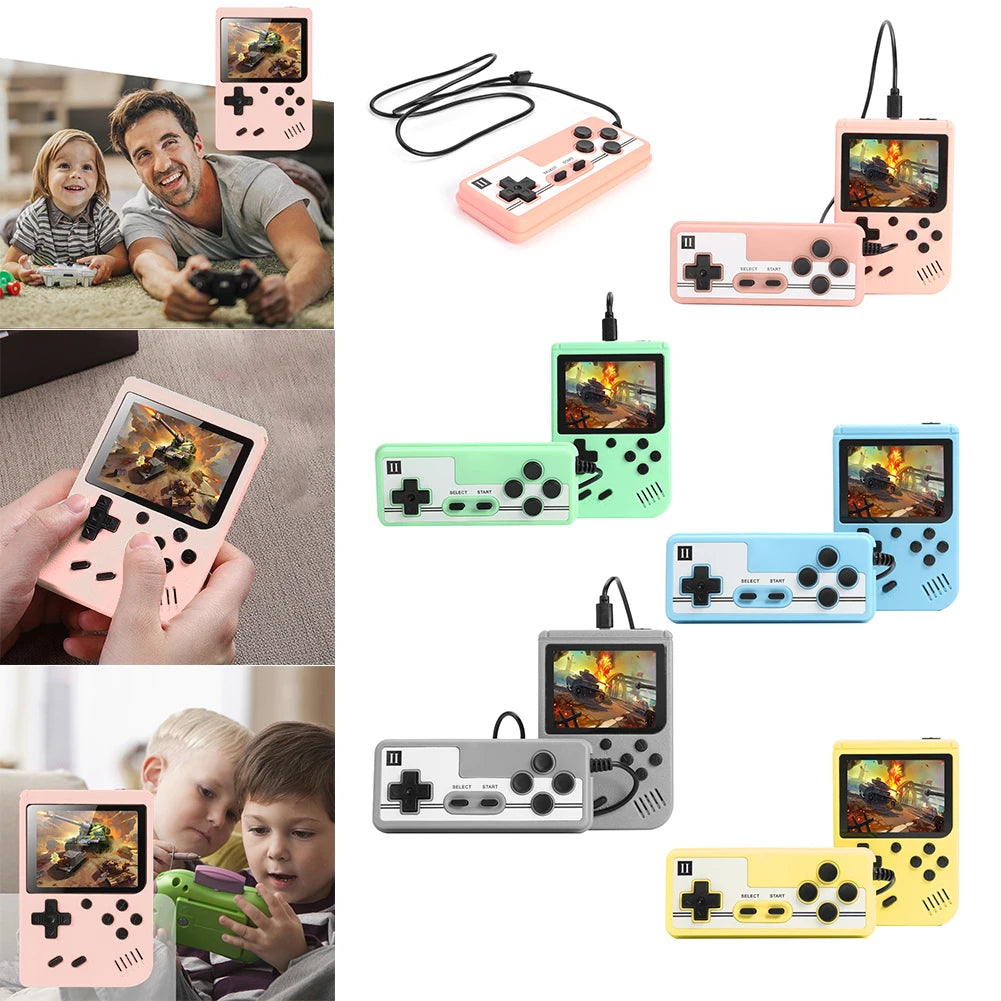 Retro Handheld Video Game Console 3.5inch TFT Screen Built-in 500 Game Nostalgic Games Console 1020mAh for Kids and Adult.