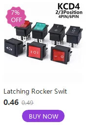 1 Stück Ein/Aus SPST runder wasserdichter LED-Wippschalter für Boote, 12 V, 220 V, Ein-/Aus-Schalter, Ein-/Ausschalten von тумpligр Lire.