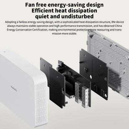 2025 NEW Xiaomi 10G Ethernet Switch 4×2.5G+2×10GMbps Mini Network Switches VLAN Ethernet Splitter Lan Router 6 Ports Hub Switch.