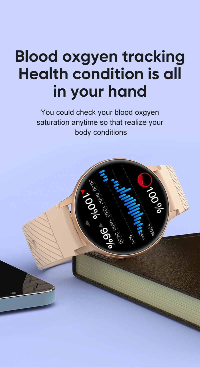 LIGE Bluetooth Call Smart Watch Women Custom Dial Steel Watches Men Sports Fitness Tracker Heart Rate Smartwatch For Android IOS.