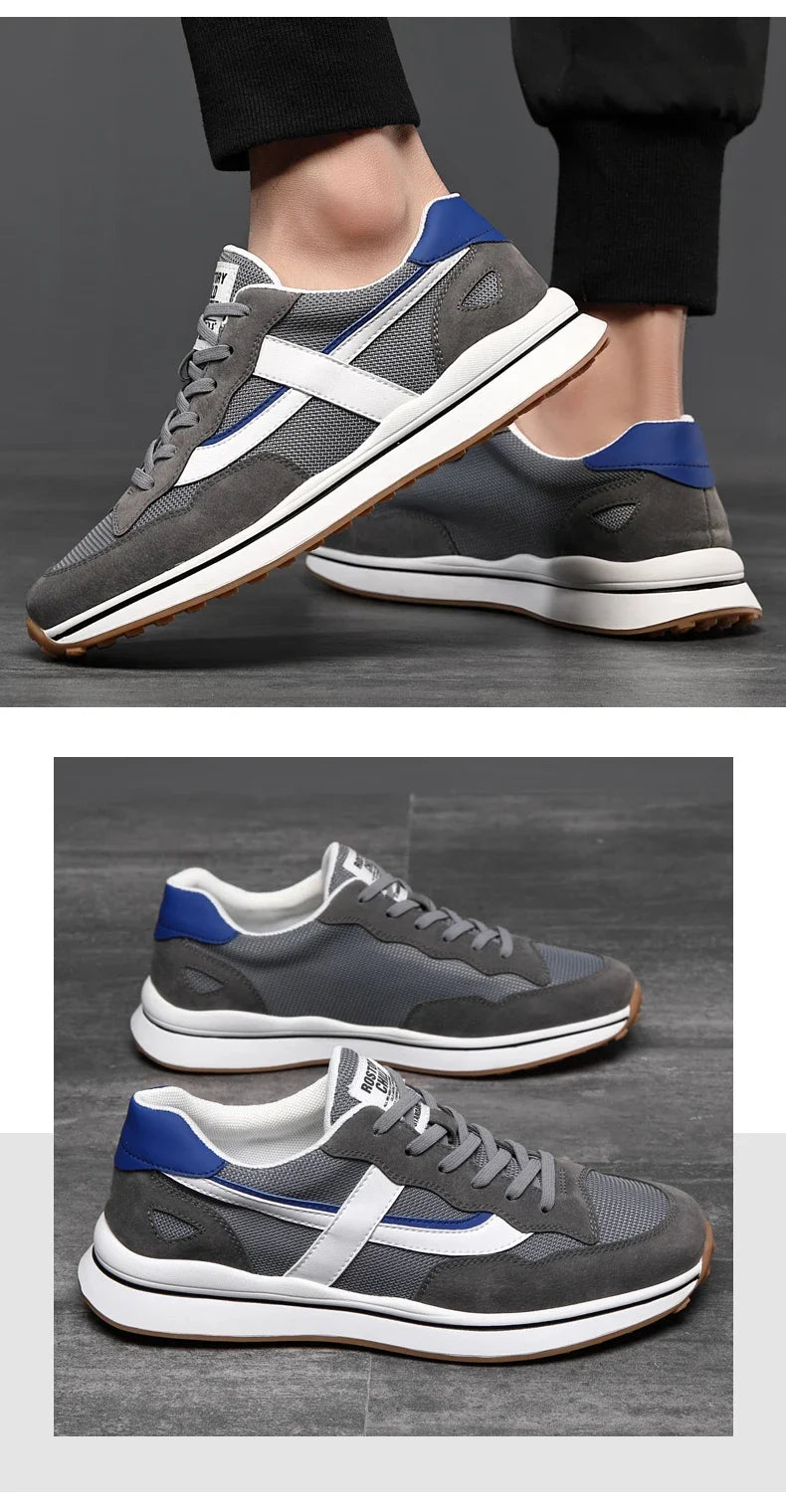 High Quality Flat/6/8 Cm Men Elevator Sneakers Summer Casual Trainers Height Increase Shoes Mesh Student Running Men Lift Shoes