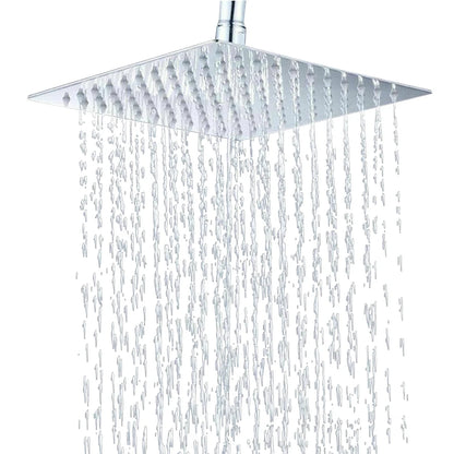 40CM Square Shower Head, Rain Shower Head, Universal Large Shower Head for Bathrooms, Homes, Hotels, Bathing Centers