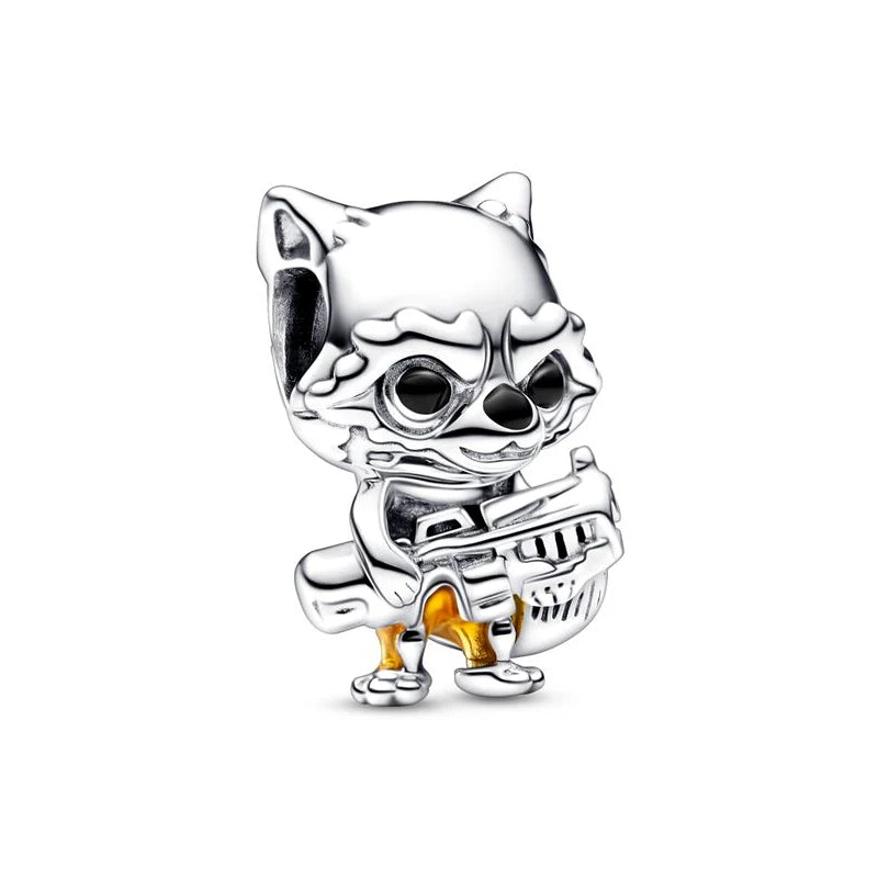 100% 925 sterling silver Disney 100th anniversary charm beads suitable for original DlY bracelet, women's fashion gift