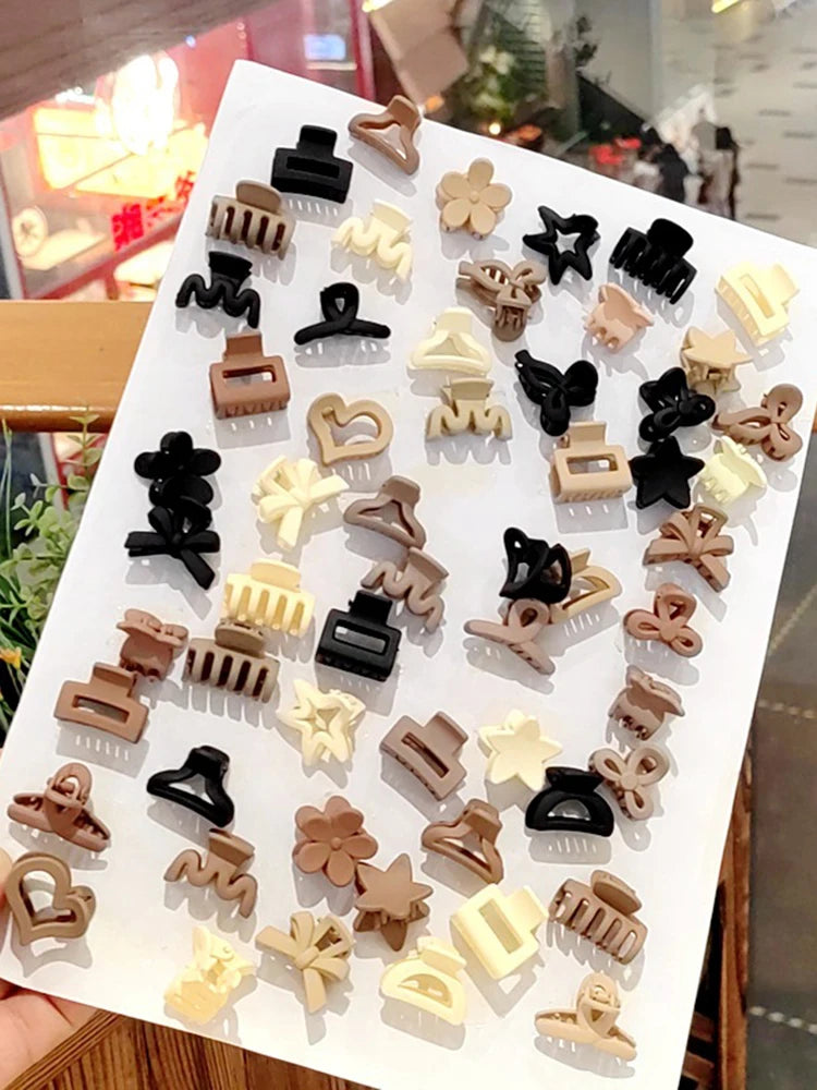 Mixed Hair Mini Small Grab Clip Girl Bangs Cute Hairpin Small Grab Clip Side Hair Clip Hair Accessories For Daily Travel Gifts.