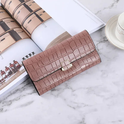 New Trends Wallets Women Luxury Brand Design Long Wallet Zipper Purses Female Short Coin Purse Credit Card Holder.
