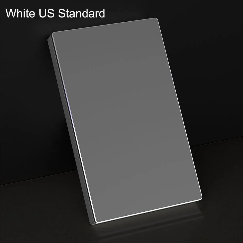 AVATTO Tuya WiFi Smart Lichtschalter US-Standard 1/2/3/4 Gang Druckschalter mit Umgebungslicht Arbeit für Alexa Google Home