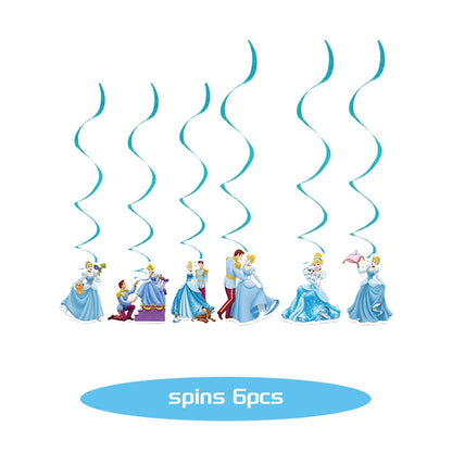 Disney Cinderella Geburtstag Dekoration Party Liefert Hintergrund Geschirr Set Luftballons Dekoration Party Gefälligkeiten Für Kinder Geburtstag