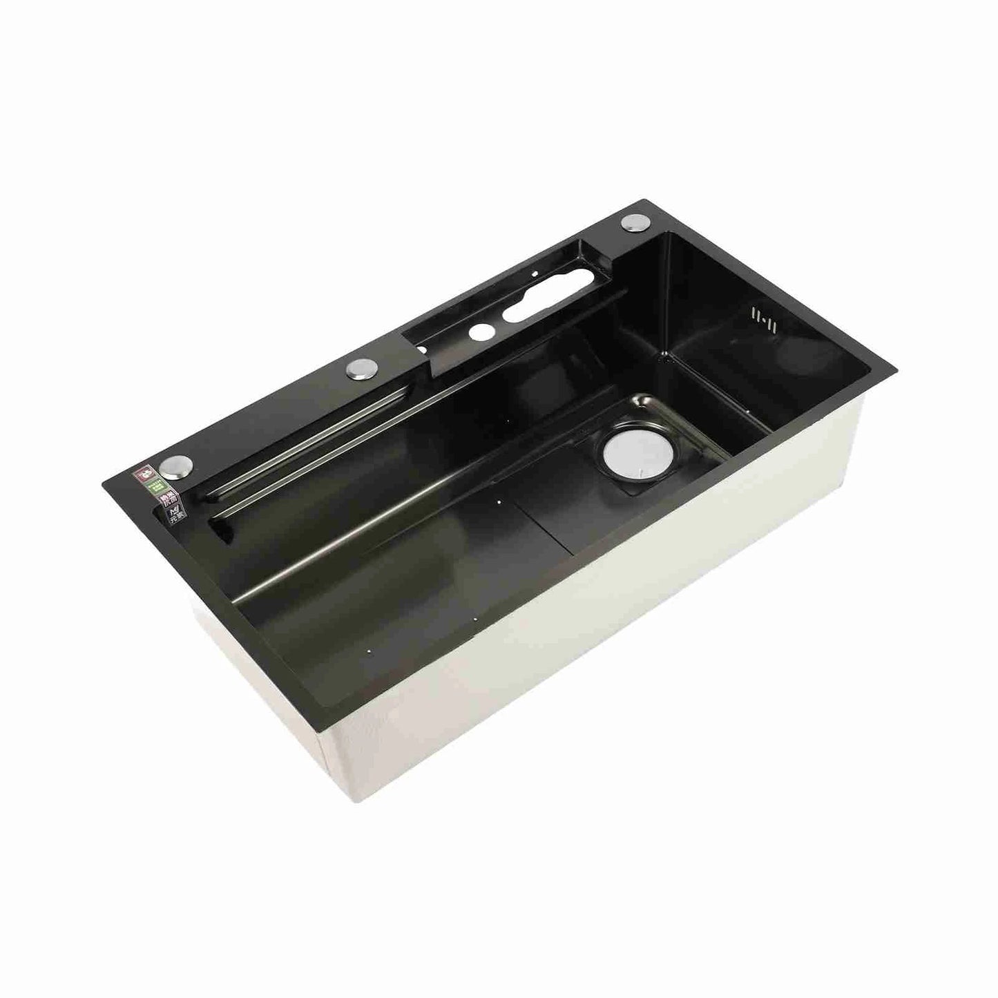 Digitalanzeige-Küchenspüle, professionelle gebürstete, verdickte Digitalanzeige, Doppelspüle aus Edelstahl für die Küche