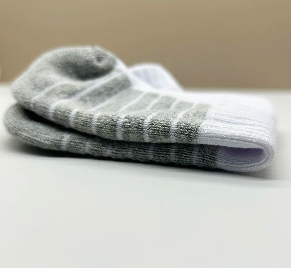 2/4 Pairs Cushioned Cotton Ankle Socks for Men Athletic Running Socks Low Cut Casual Sports Sock Tab Short Socks for Men Women.