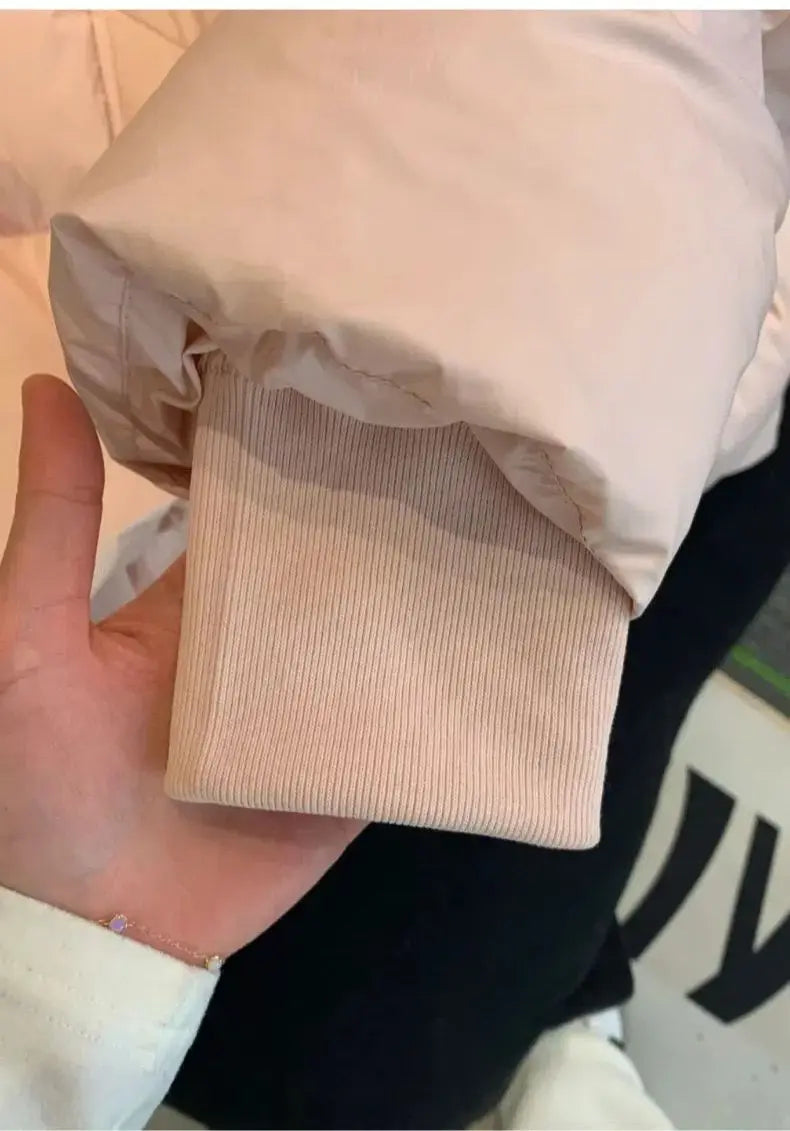 2023 neue Winter Puffer Jacke Frauen Mode Mit Kapuze Unten Baumwolle Mantel Weibliche Lose Beiläufige Warme Parkas Oberbekleidung.