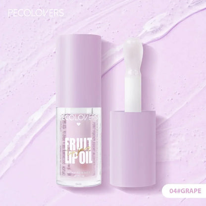 BIG Fruit Lip Oil Lip Enhancer Plumper Big Brush Moisturising Clear Lip Gloss Sexy Lip Makeup Care Cosmetics for Women Girl Lady.