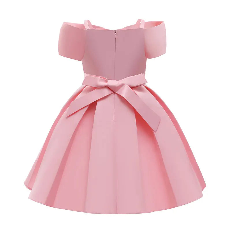 Mode feste Mädchen Kleider für Party und Hochzeit ärmellose Spitze Abschluss ball Mädchen Kleid Sommer Kinder Party Kleider 3-10 Jahre.