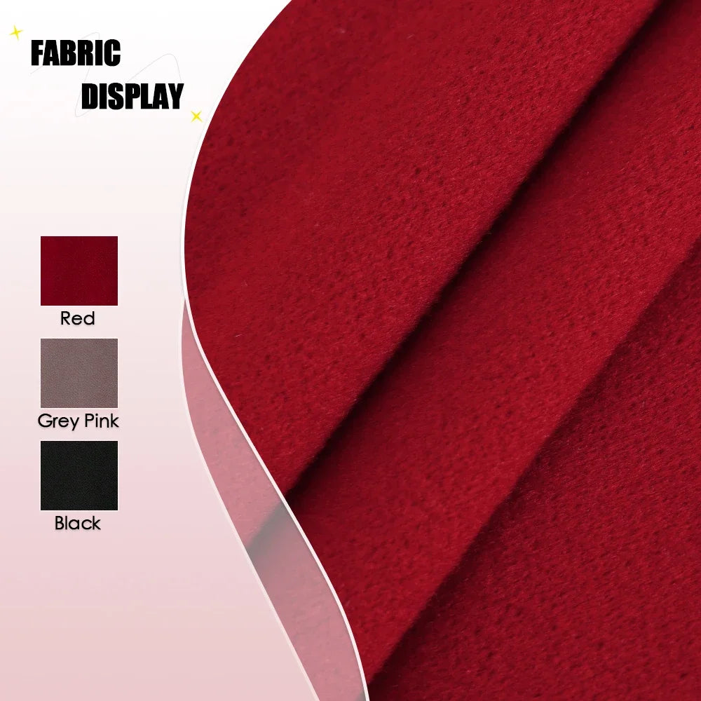 Mia Muse Boutique Einfarbig Langarm Revers Button-Up Neujahr Rot Valentinstag Geschenk Outer Damen Mäntel Winter.