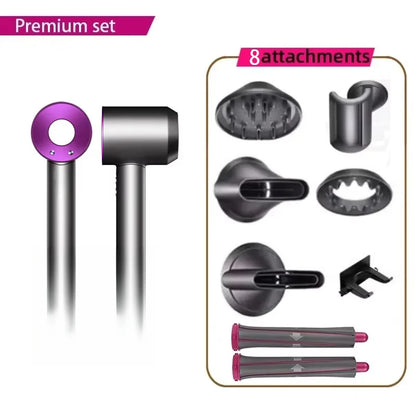 Super Hair Dryer 220V Leafless Hair Dryer Personal Hair Care Styling Negative Ion Tool Schedule Negative Ion Electric Dryer 2.7M.