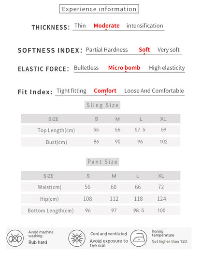 Sexy Solid Satin Pajamas Sets Sleeveless Loungewear Simple Breathable Sleepwear for Women.