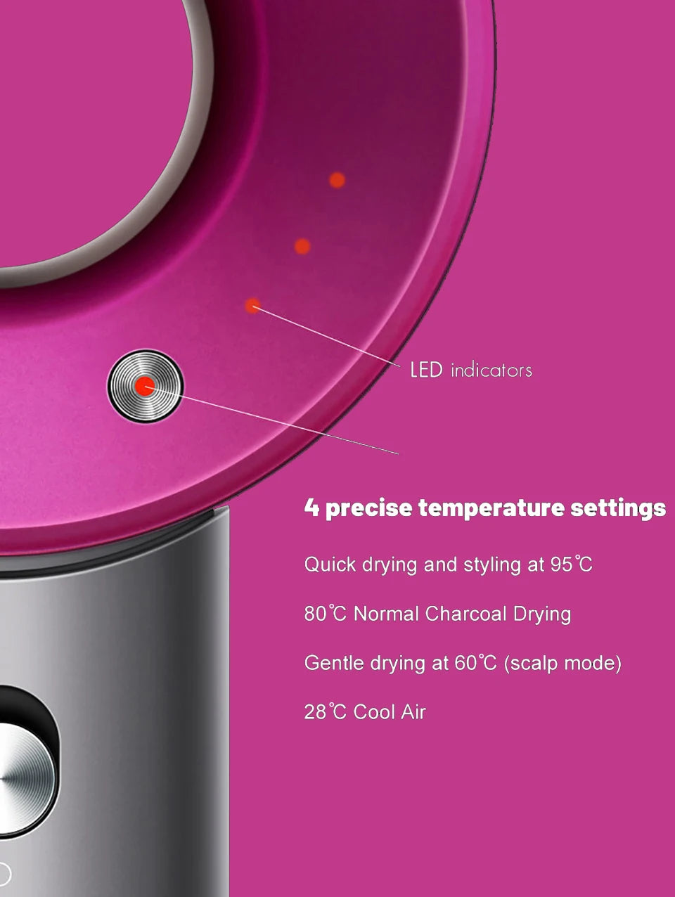 Diffuser Hairdryer Ionic Professional Electric Hair Dryer Heat Leaf Blow Drier With Diffuser 5in1 Ion Leafless Air Blower Woman.