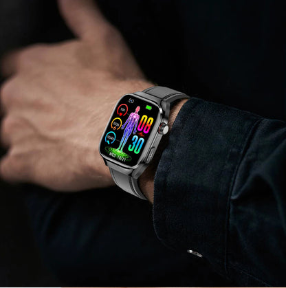 2025 New For XIAOMI Uric acid Blood lipids Smart Watch Men ECG+PPG Blood pressure Blood oxygen Bluetooth Call Health Smartwatchs