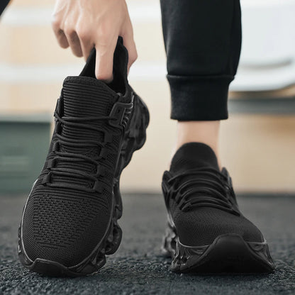 YRZL Men's Athletic Mesh Sneakers Lightweight Comfortable Running Shoes for Men Soft Sole Non Slip Casual Shoes Outdoor Walking.