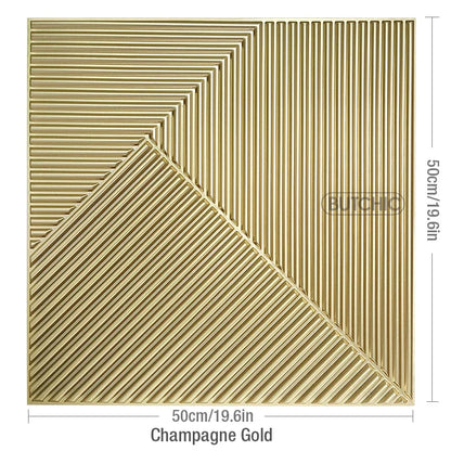 4pcs/ 50x50cm 3D Wall Panels Indoor Wall Decoration for Living Room Bedroom Hotel Office Mural Tile-Panel-Mold 3D Wall Sticker
