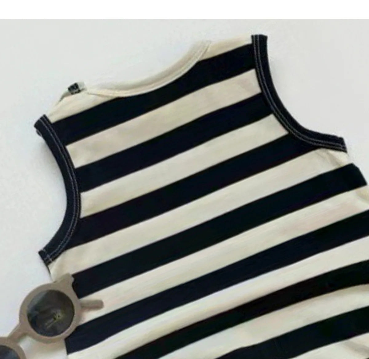 2-teilige Baby-Jungen-Kleidung für Neugeborene, Bodys, Baumwolldruck, ärmellose Säuglingskleidung, Cartoon-Bebes, Kleinkind-Overall, 0–18 Monate.