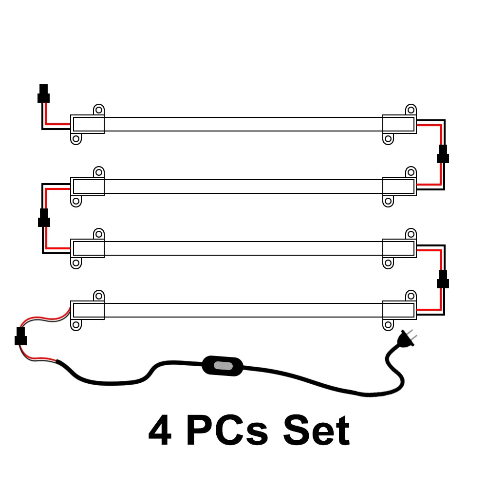LED Tube Light AC220V  50cm 72LEDs High Brightness Night Bar 2835 Strip Energy Saving lamp for Home Kitchen Cabinet Wall Decor.