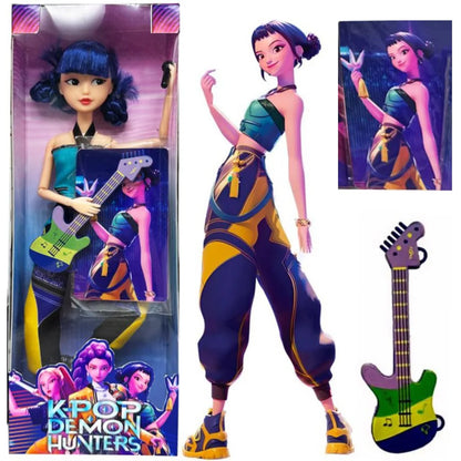 2025 Popular New Korean Wave Girl Group K-POP Witch Hunt Doll Rumi Mirazoi Toy Vinyl Doll Christmas Children's Birthday Gift.