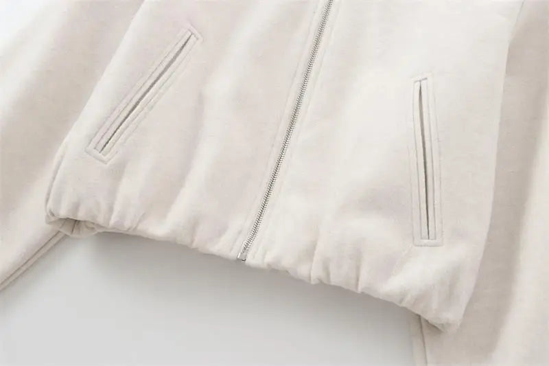 Jacken Herbst Damen 2025, neuer schicker lockerer Damenmantel, elegante Mode, Straße, warmer Jugendmantel.