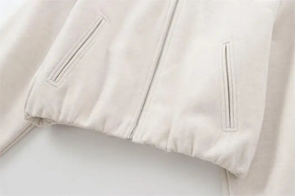 Jacken Herbst Damen 2025, neuer schicker lockerer Damenmantel, elegante Mode, Straße, warmer Jugendmantel.