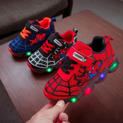 Autumn children's shoes, children's luminous shoes, men's and women's running shoes, baby flashing shoes, LED lights, sneakers.