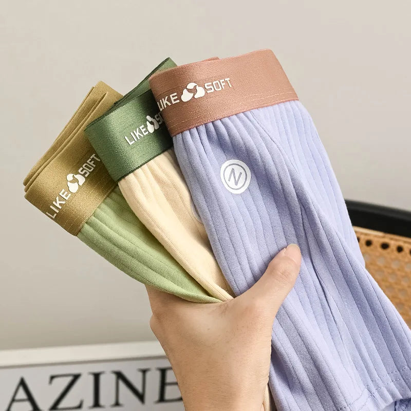 5-teilige gestreifte lustige Boxershorts für Herren, Unterwäsche, sexy Unterhose, Mann, männlich, Homme, U-konvexe Shorts, Dessous, Boxershorts, Höschen