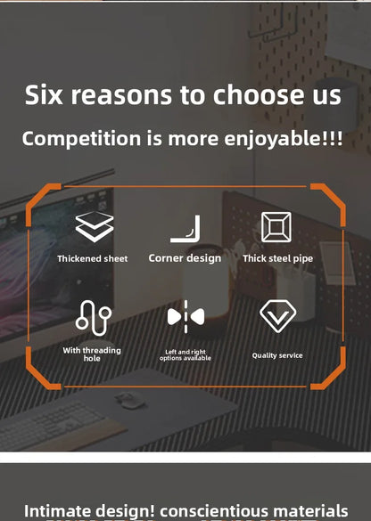 Computertisch Ecktisch für Zuhause, Arbeitstisch, Büro-Schreibtisch, E-Sport