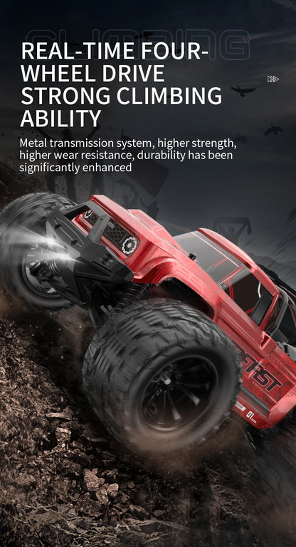 Teeggi 4WD 2.4G RC Drift Car 80KM/H 1:14 High Speed Off-Road Racing Car Brushless 3S Remote Controller Car Truck Toy For Gift.