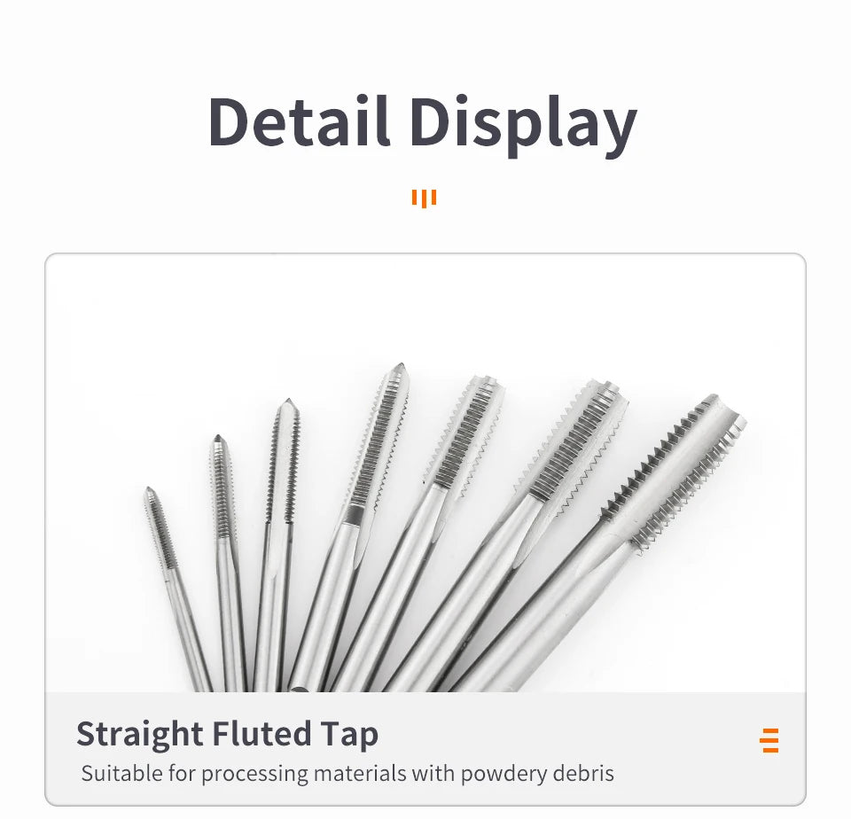 SIQICNC Rechtsgewindebohrer HSS Maschinenstecker Gewindebohrer Metrisches Gewindebohrer Bohrgewindewerkzeug M2 M3 M4 M6 M7 M8 M10 M12 M14 Handwerkzeuge