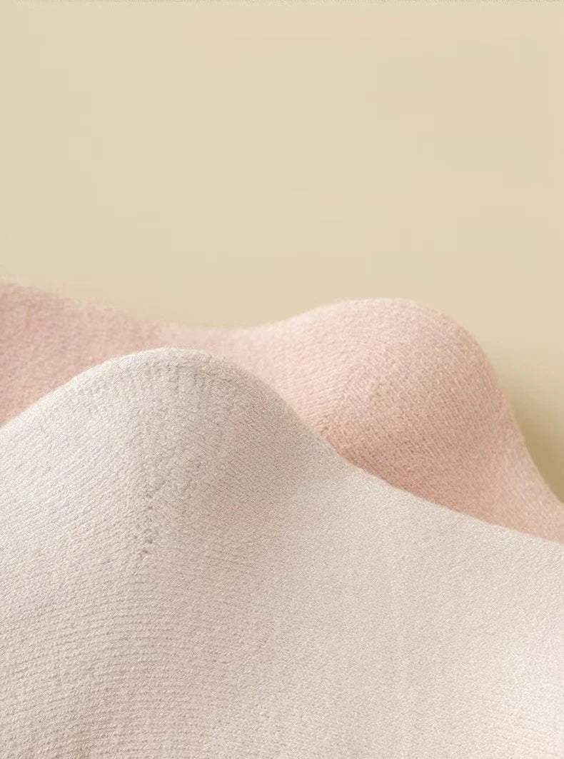 3 Pairs Wool Socks Women Winter Warm Thicken Snow Boot Markron Color Plush Hairy Soft Mid Tube Stockings Floor Sleep Socks White