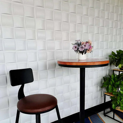 30x30cm 3D Wall Panel Geometric solid 3d Stone brick Living Room TV Background Decal Tile Mold 3D wall sticker bathroom kitchen